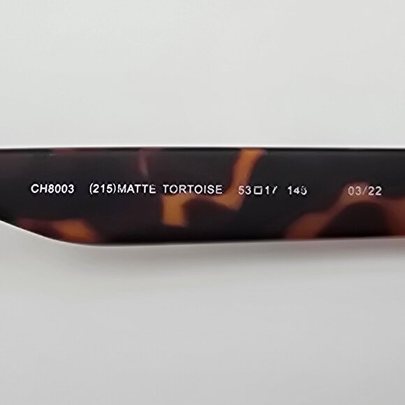 *SOLD* Cole Haan CH8003 215 Matte Tortoise Frame Polarized Green Lens Sunglasses - Picture 9 of 16